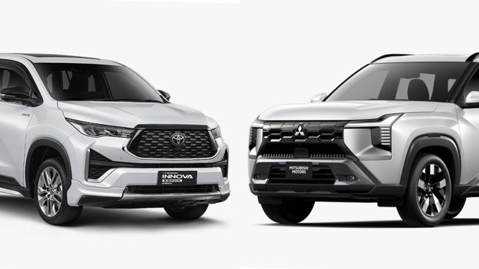Adu Dimensi: Mitsubishi Destinator Tantang Toyota Kijang Innova Zenix di Segmen MPV-SUV