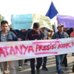 Wartawan Demo Polda Banten, Usut Tuntas Kasus Pengeroyokan yang Libatkan Oknum Brimob