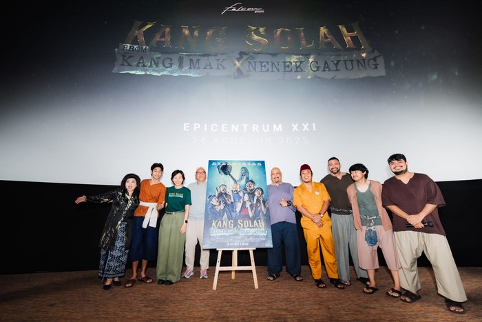 Komedi dan Kekonyolan di Balik Layar Film Baru Rigen, 'Kang Solah X Nenek Gayung'