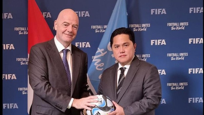 Reaksi Presiden FIFA atas Penunjukan Erick Thohir sebagai Menpora