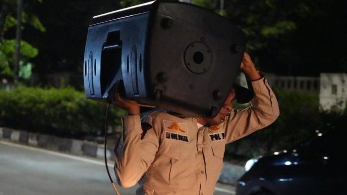 Respon Cepat Pengaduan Warga: Satpol PP Amankan 19 Speaker Aktif dari PKL di Danau Sunter