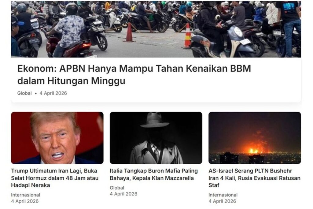 [POPULER GLOBAL] Analisis Ketahanan APBN Terhadap Gejolak BBM hingga Penangkapan Bos Mafia Italia